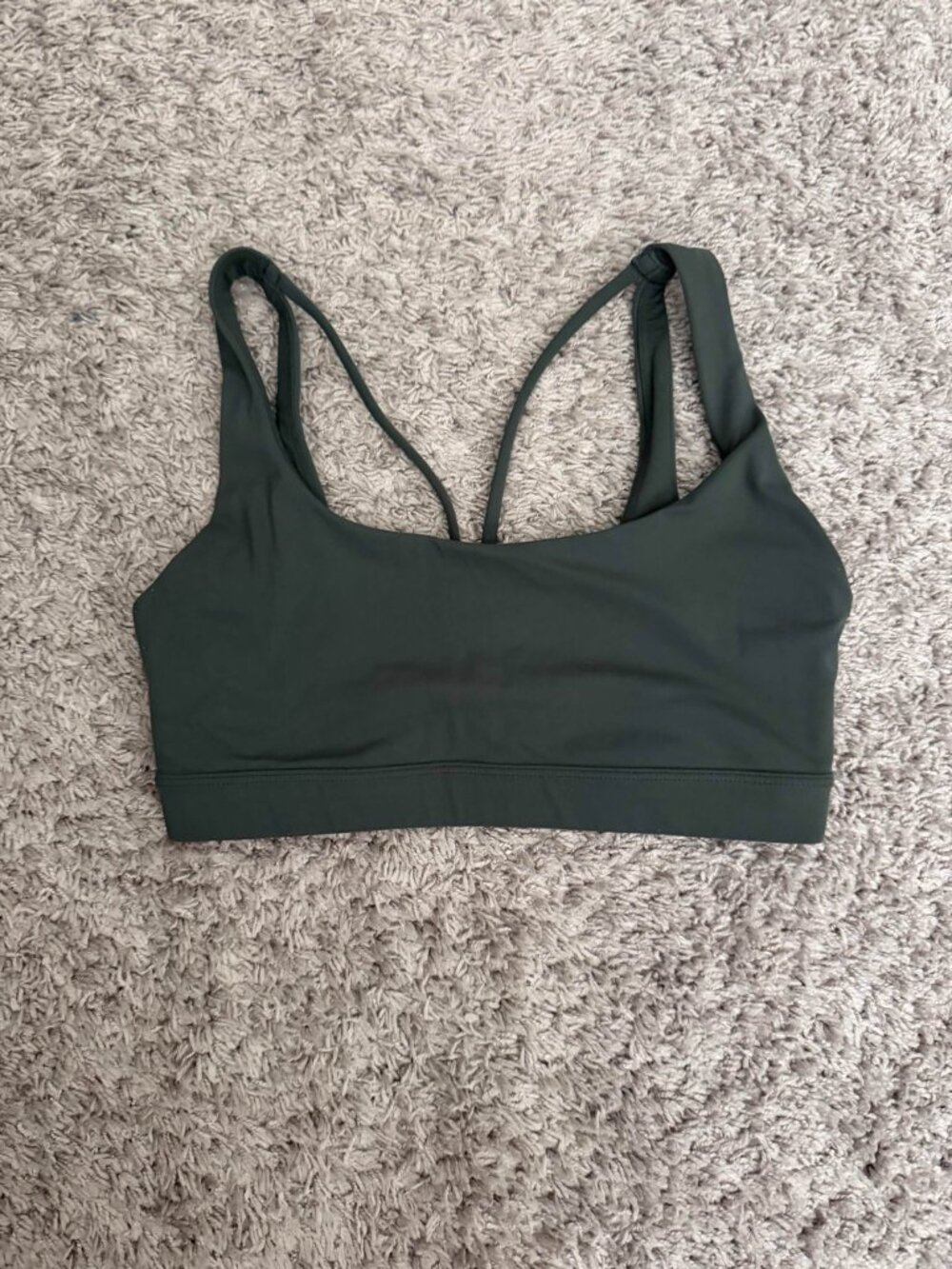 Athleta Green Sports Bra